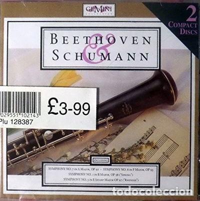 CDs de M&uacute;sica: Beethoven & Schumann- 5028376126211