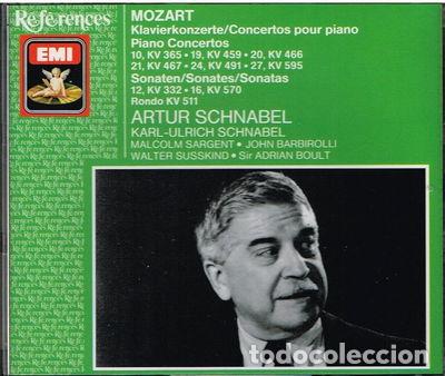 CDs de M&uacute;sica: Mozart: Piano Concertos 10, 19, 20, 21, 24, 27/Sonatas 12, 16- 0077776370323
