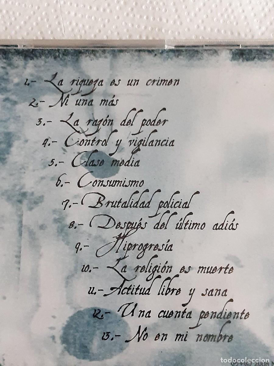 CDs de m&uacute;sica: HABEAS CORPUS - JUSTICIA CD - Foto 4