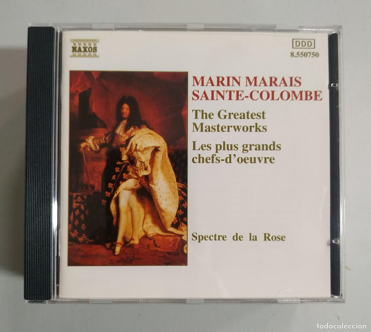 CD de M&uacute;sica: CD MARIN MARAIS SAINTE COLOMBE -THE GREATEST MASTERWORKS