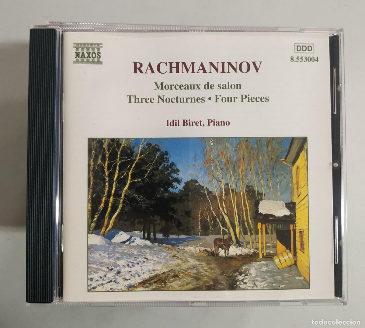 CD de M&uacute;sica: CD RACHMANINOV MORCEAUX DE SALON