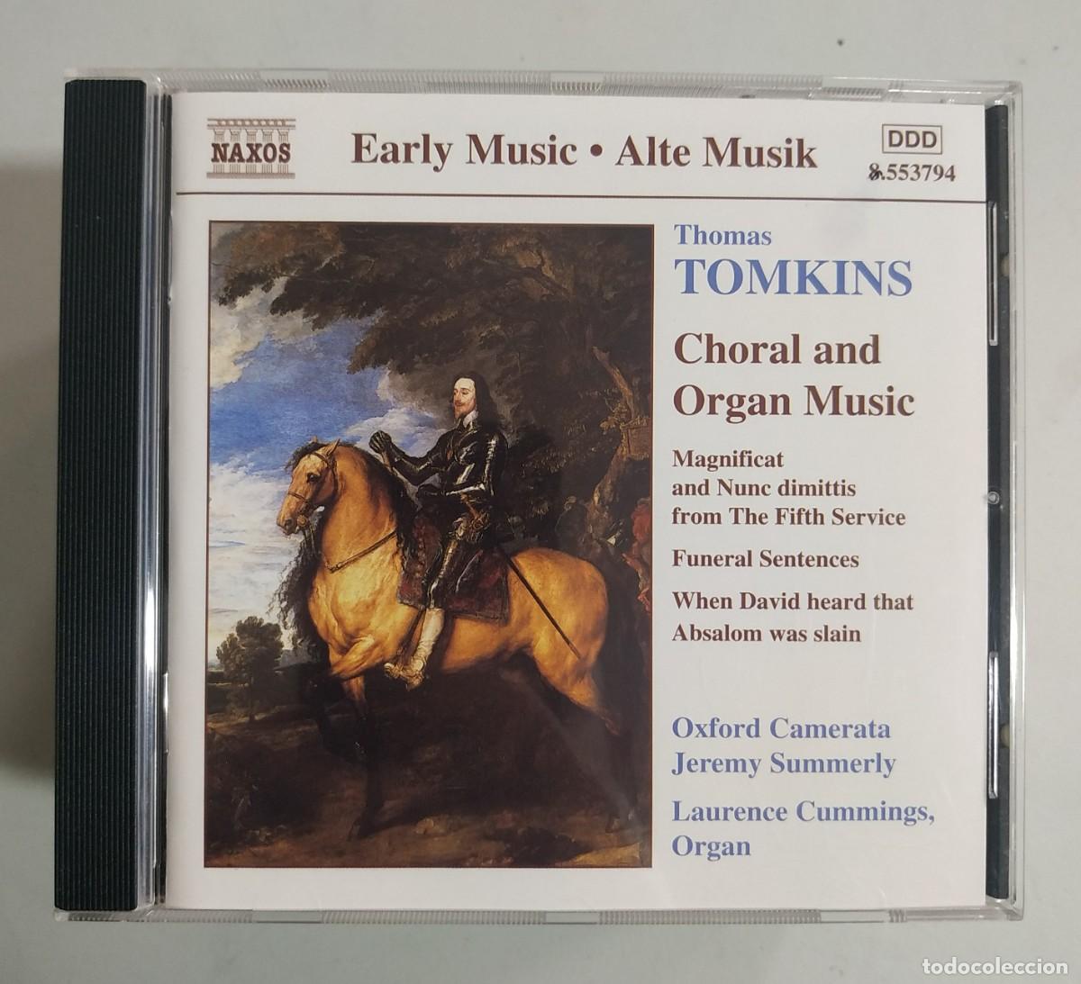 CD de M&uacute;sica: CD THOMAS TOMKINS CHORAL AND ORGAN MUSIC