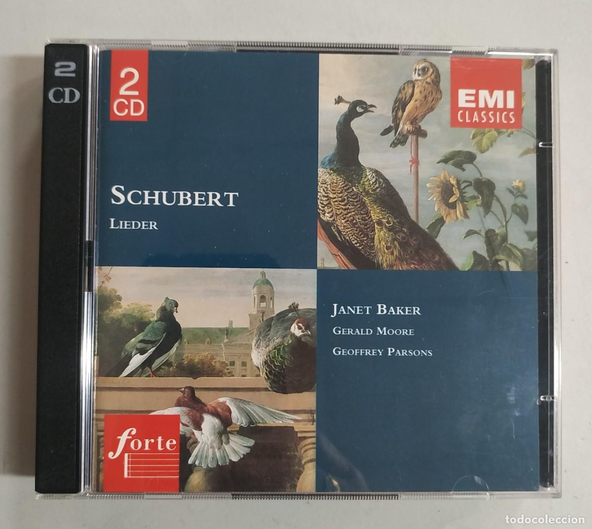 CDs de m&uacute;sica: CD SCHUBERT. LIEDER - JANET BAKER - Foto 1