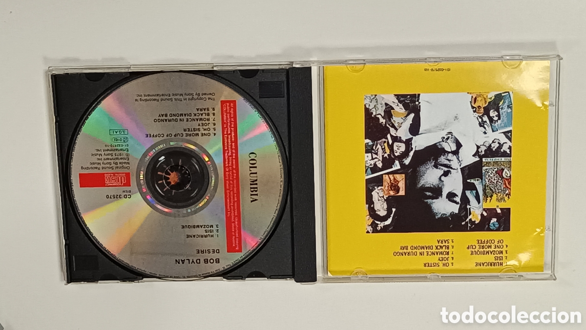 CDs de m&uacute;sica: Bob Dylan CD Desire () - Foto 3