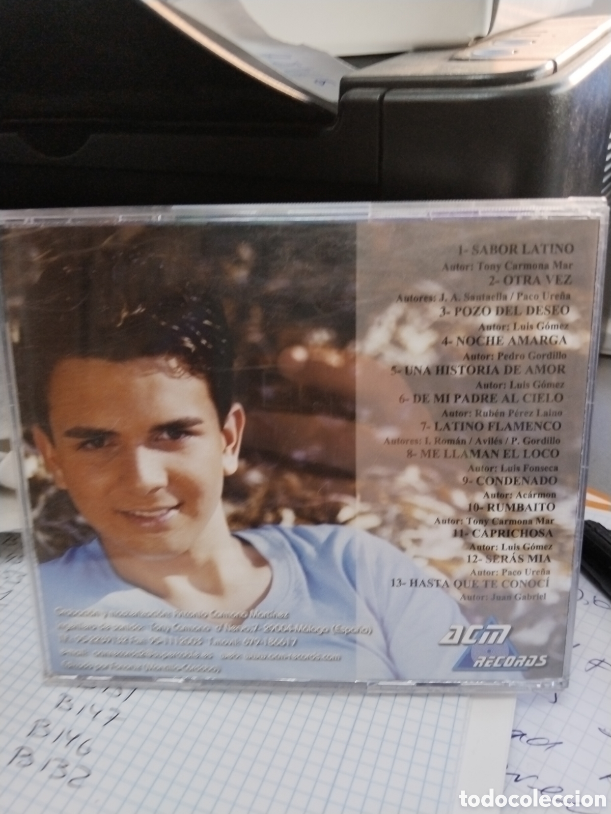 CDs de m&uacute;sica: Santaella sabor latino - Foto 2