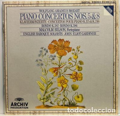 CDs de M&uacute;sica: Mozart: Piano Concertos Nos. 5 & 8- 0028941599025