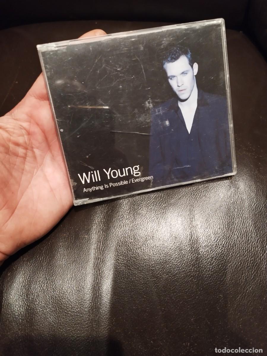 CDs de m&uacute;sica: Will Young &ndash; Anything Is Possible / Evergreen. CD single. - Foto 1