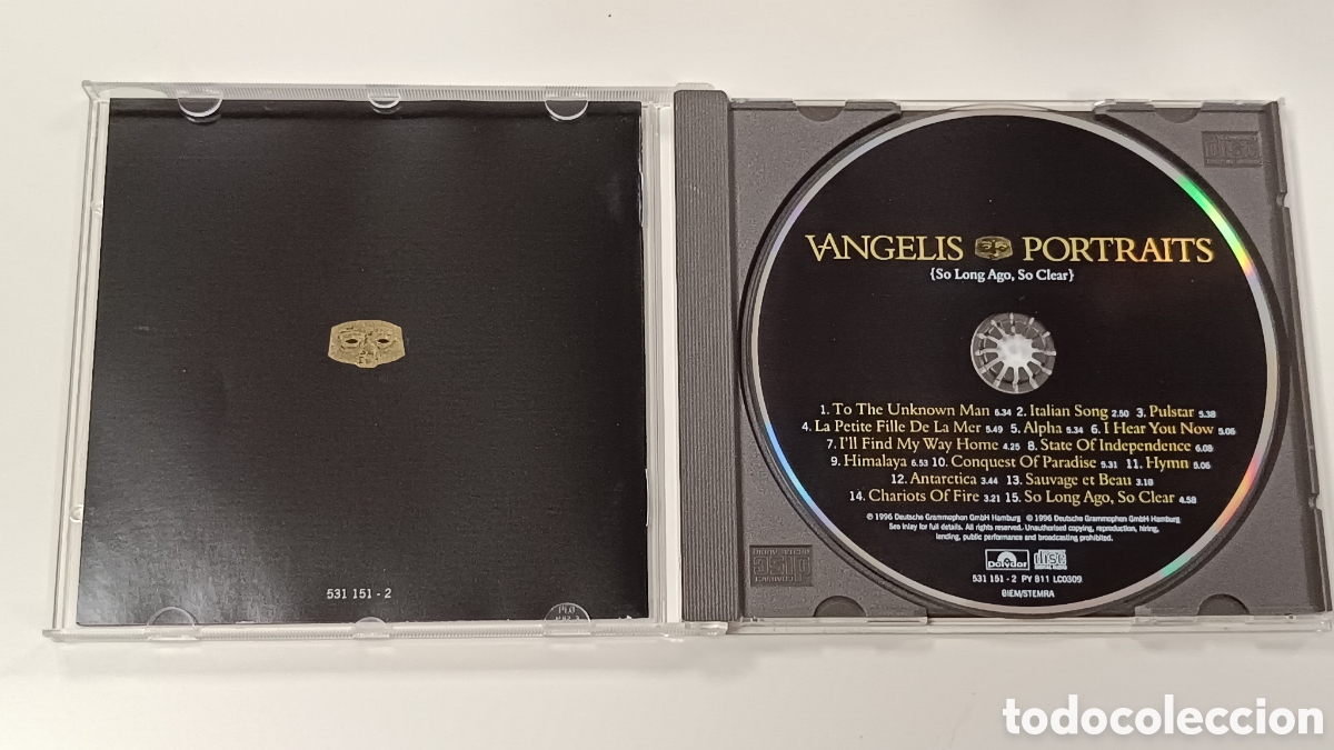 CDs de m&uacute;sica: Vangelis CD Portraits - Foto 3