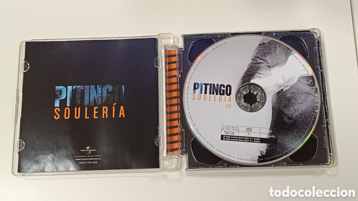 CDs de m&uacute;sica: Pitingo (CD + DVD) Souleria - Foto 3