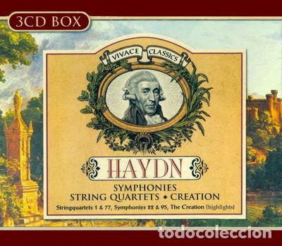 CDs de M&uacute;sica: Haydn: Symphonies 22 & 95, String Quartets 1 & 77, The Creation (highlights)- 8711636830528