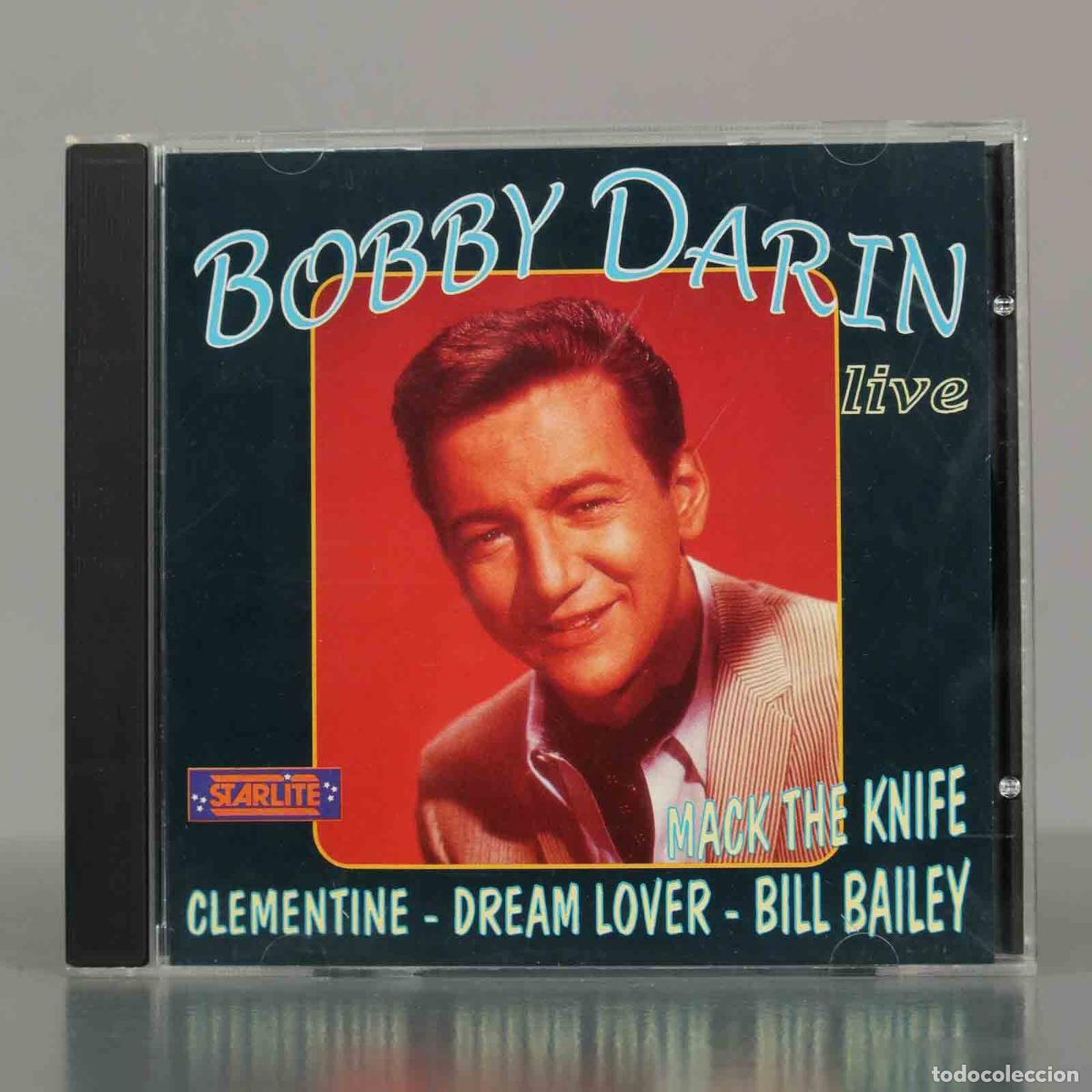 Musik-CDs: CD. BOBBY DARIN - Live Mack the Knife - Clementine - Dream Lover - Bill Bailey