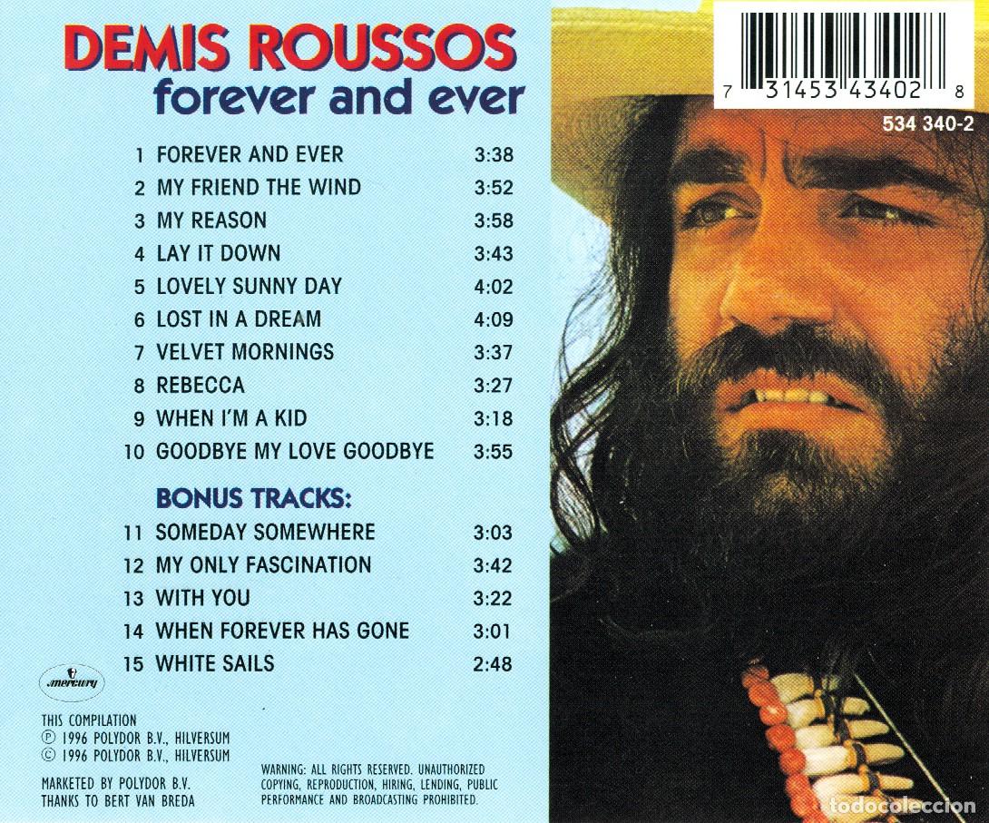 CDs de m&uacute;sica: DEMIS ROUSSOS - Forever And Ever (1973) - Foto 2