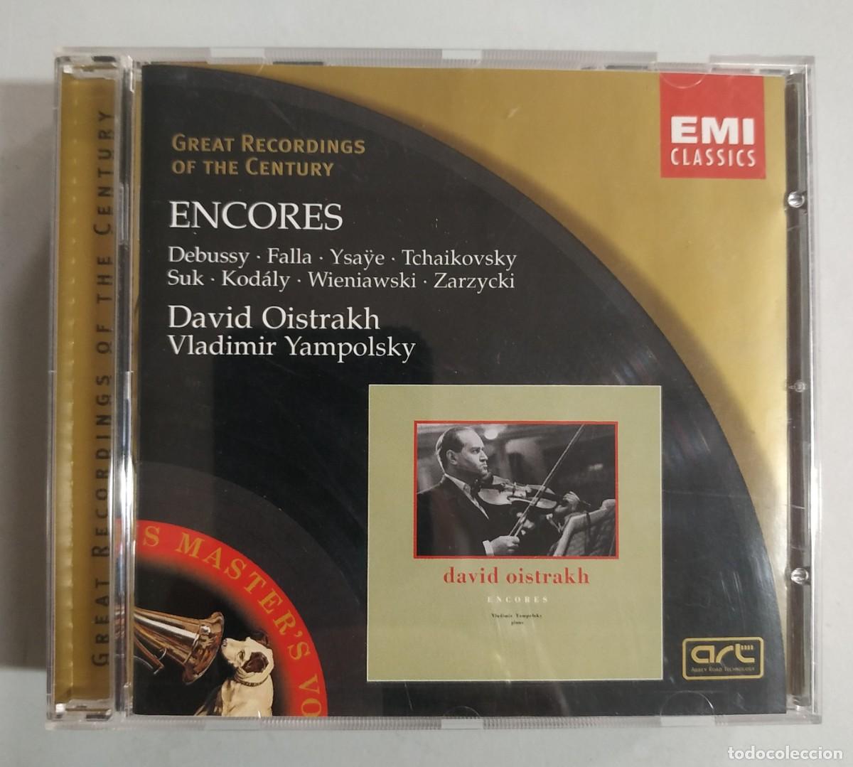 CDs de m&uacute;sica: CD DAVID OISTRAKH ENCORES - Foto 1