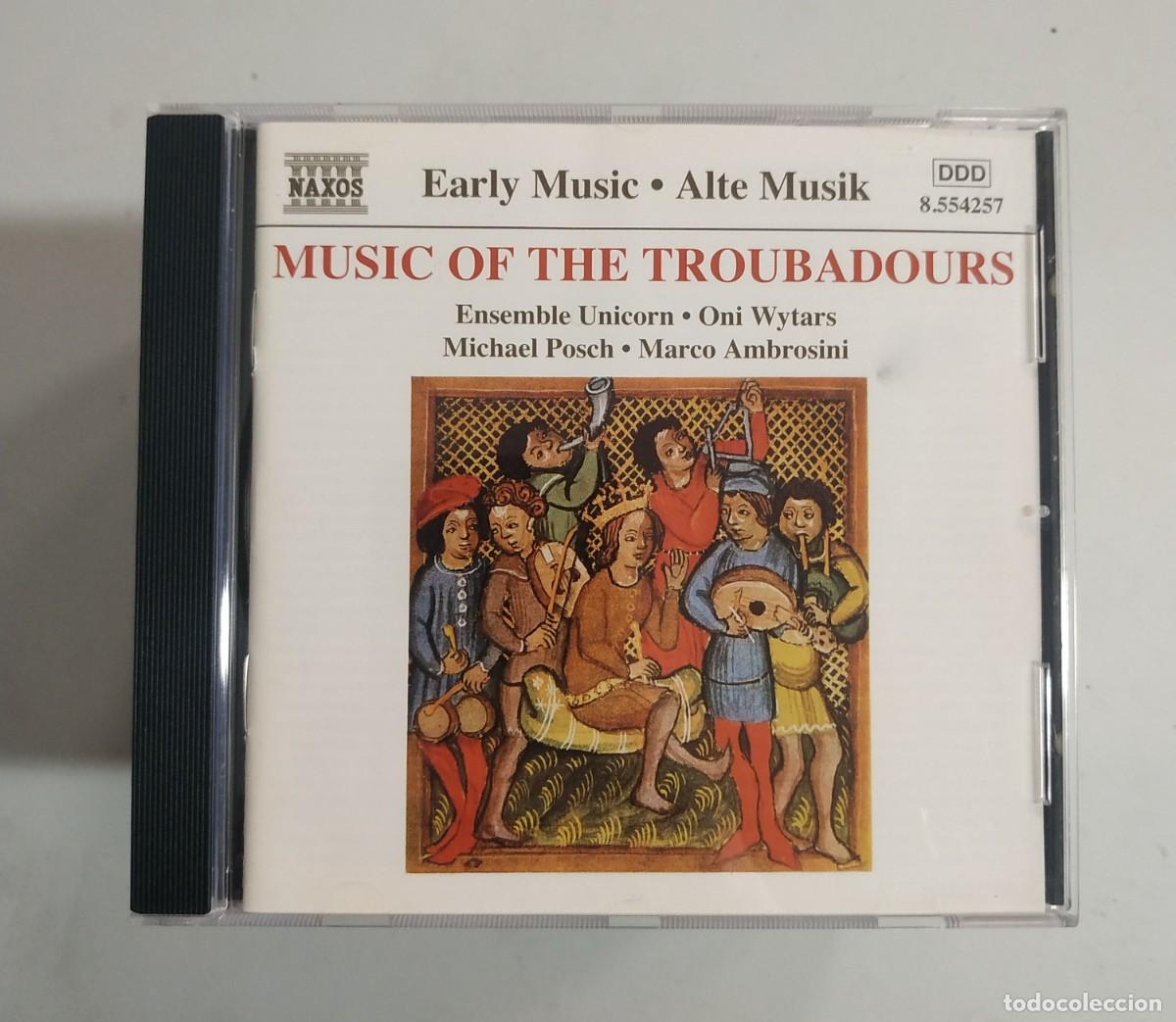 CD de M&uacute;sica: CD MUSIC OF THE TROUBADOURS