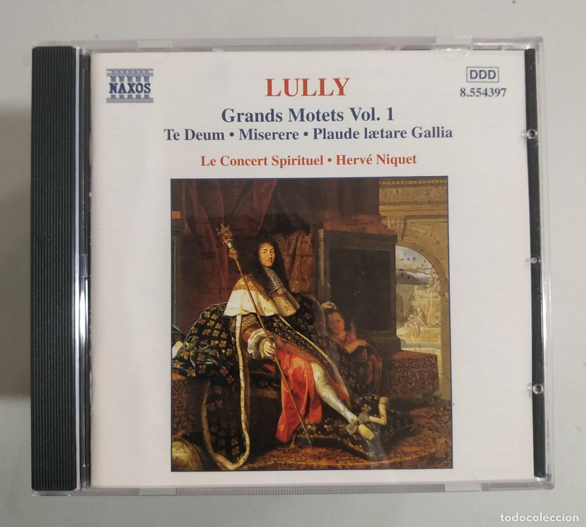 CD de M&uacute;sica: CD LULLY - GRAND MOTETS VOL - 1