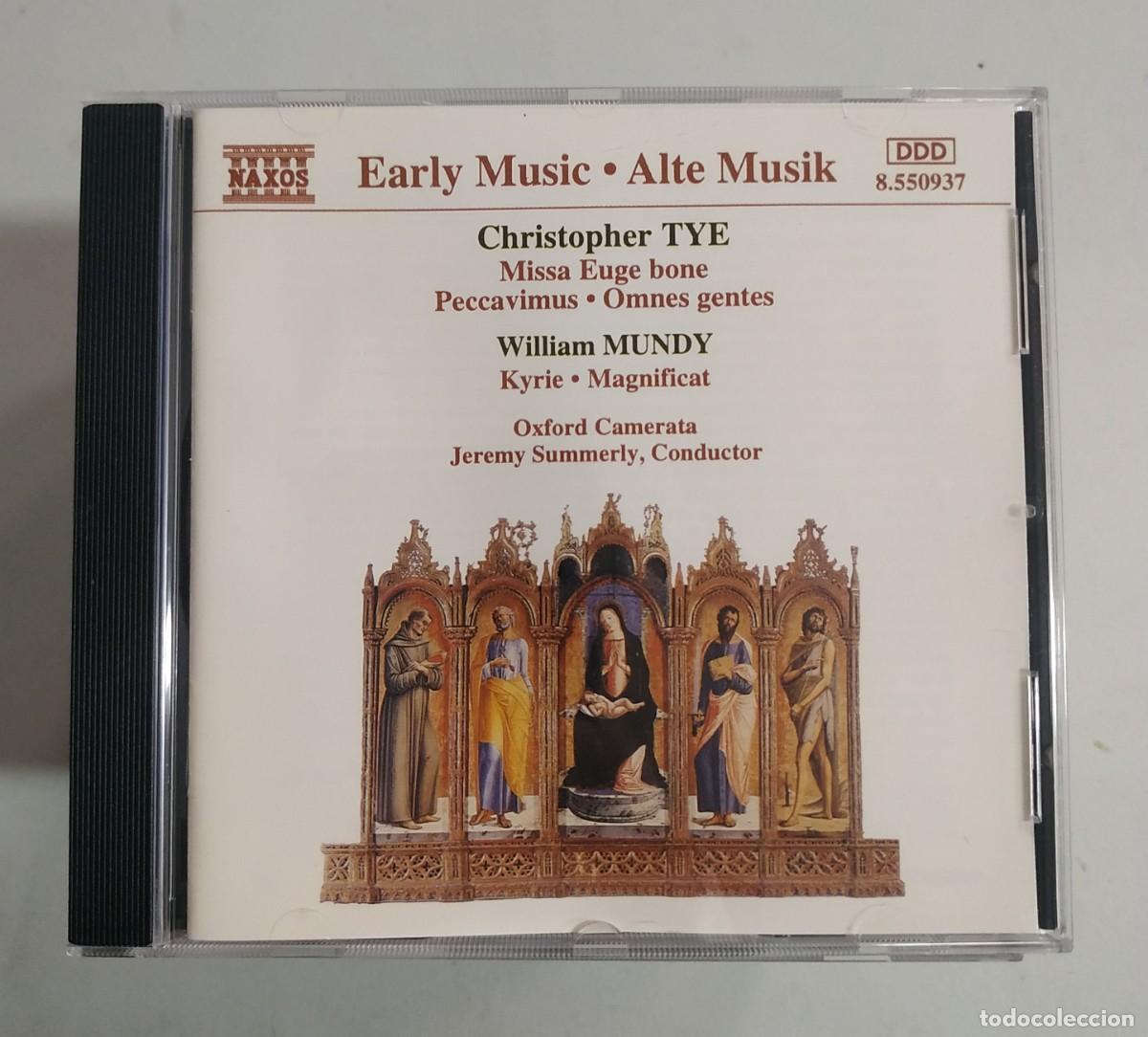CD de M&uacute;sica: CD CHRISTOPHER TYE MISSA EUGE BONE