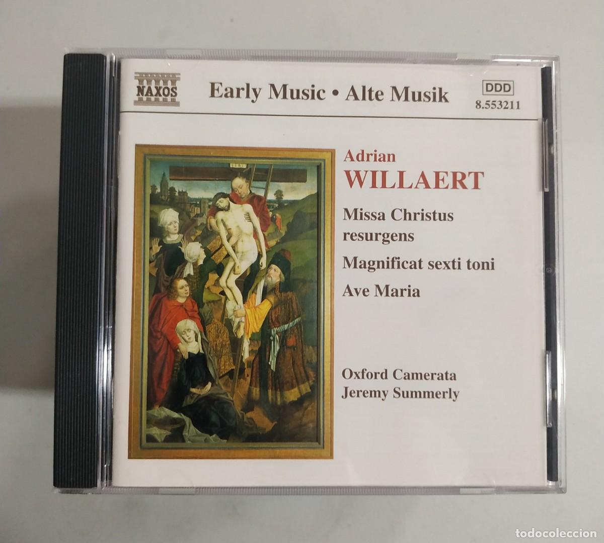 CD de M&uacute;sica: CD ADRIAN WILLAERT - MISSA CHRISTUS RESURGENS