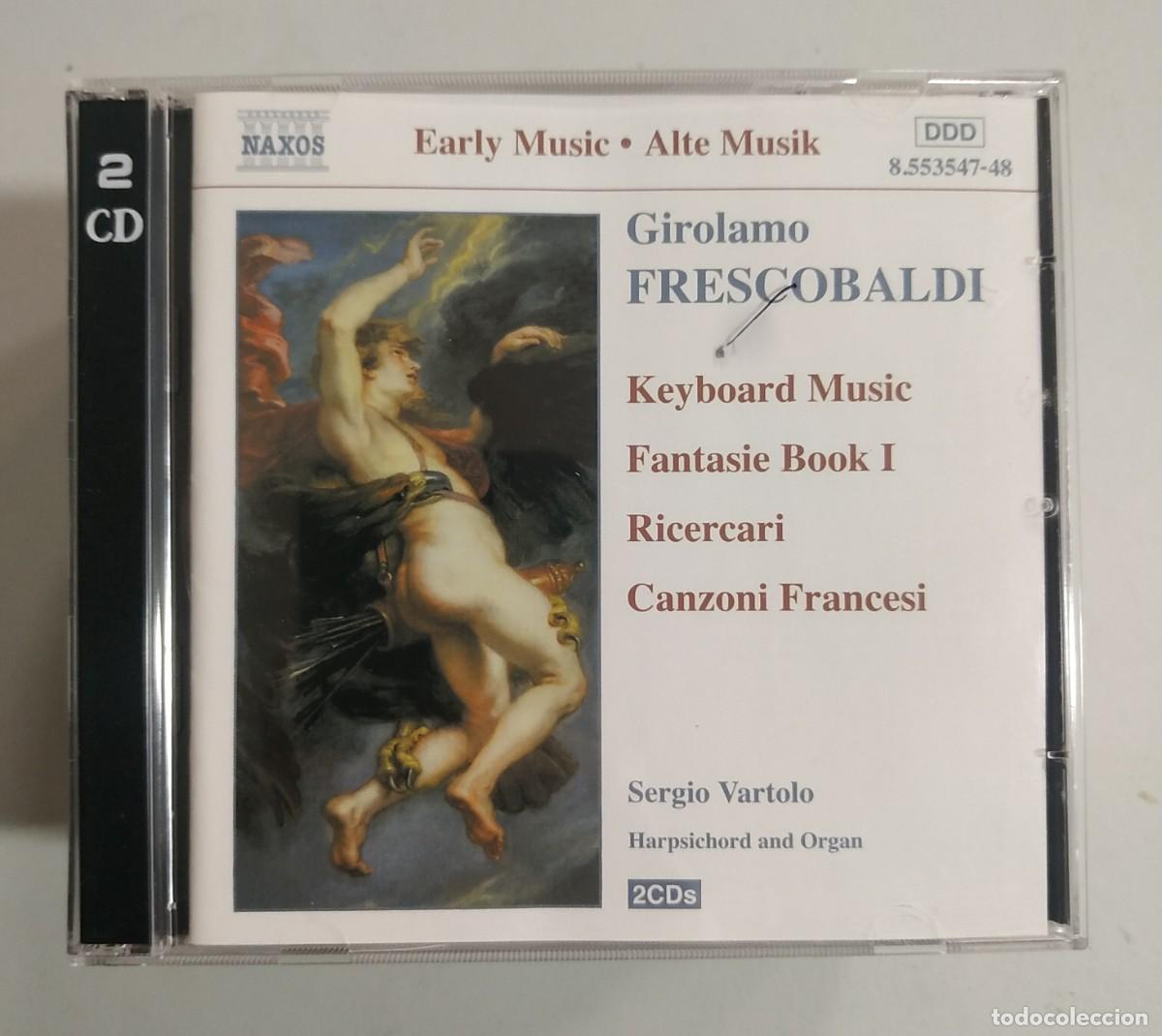 CD de M&uacute;sica: CD GIROLAMO FRESCOBALDI KEYBOARD MUSIC