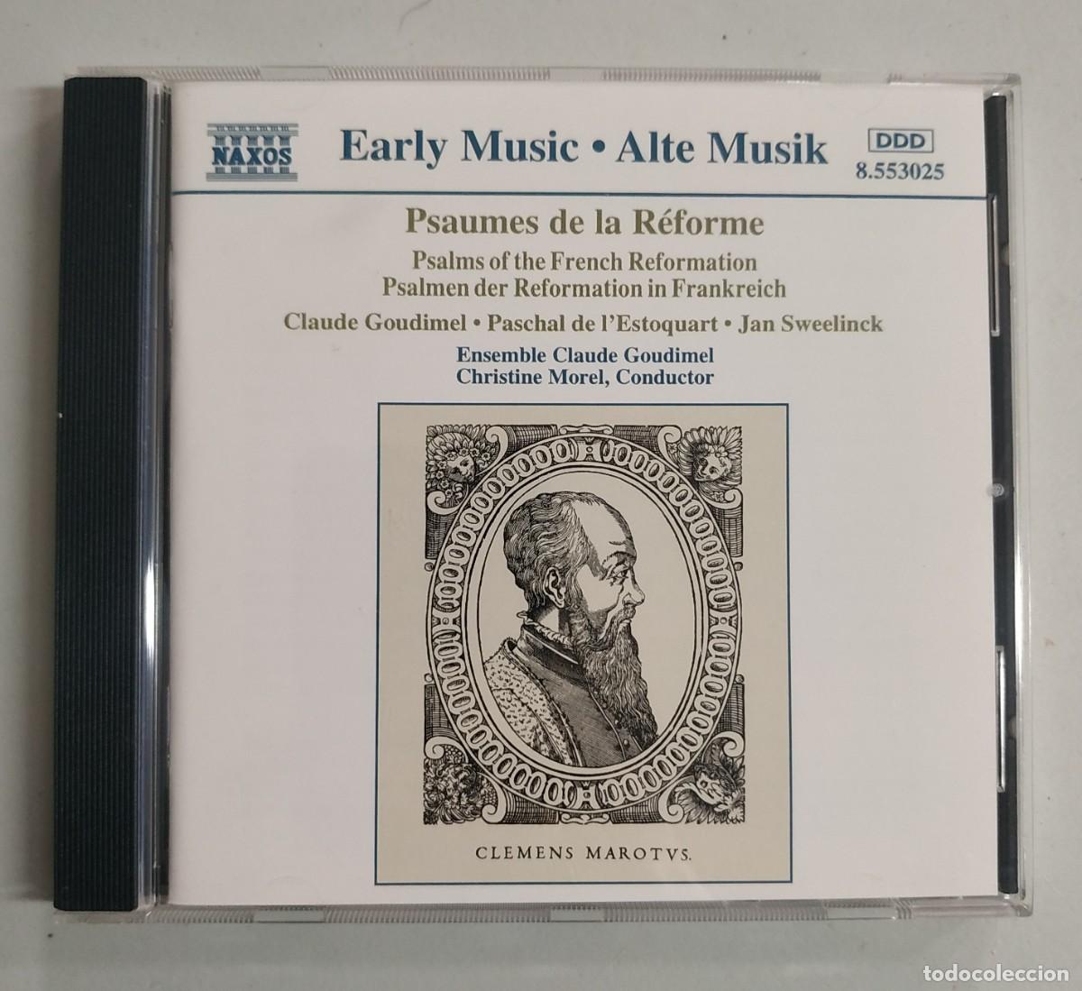 CD de M&uacute;sica: CD PSAUMES DE LA REFORME