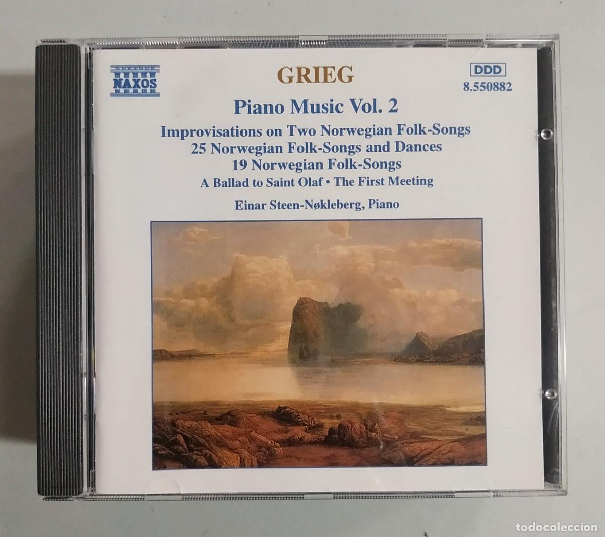 CD de M&uacute;sica: CD GRIEG PIANO MUSIC VOL 2