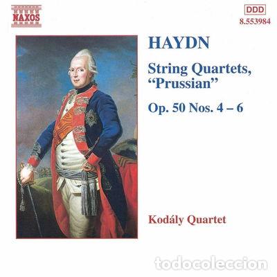 CDs de M&uacute;sica: Haydn: String Quartets Op. 50, Nos. 4-6 &rdquo;Prussian&rdquo;- 0730099498425