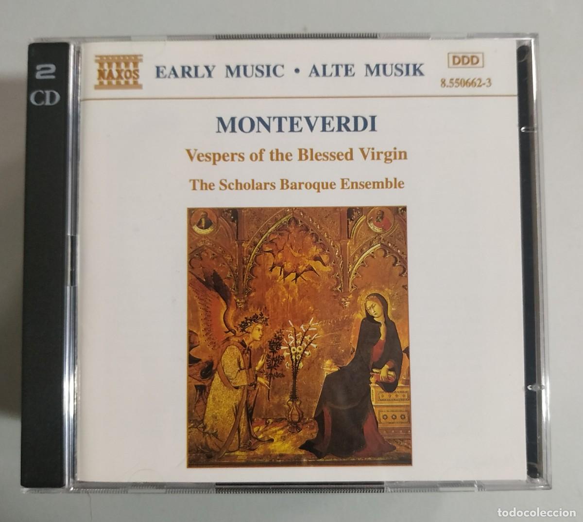 CD di Musica: CD MONTEVERDI VESPERS OF THE BLESSED VIRGIN