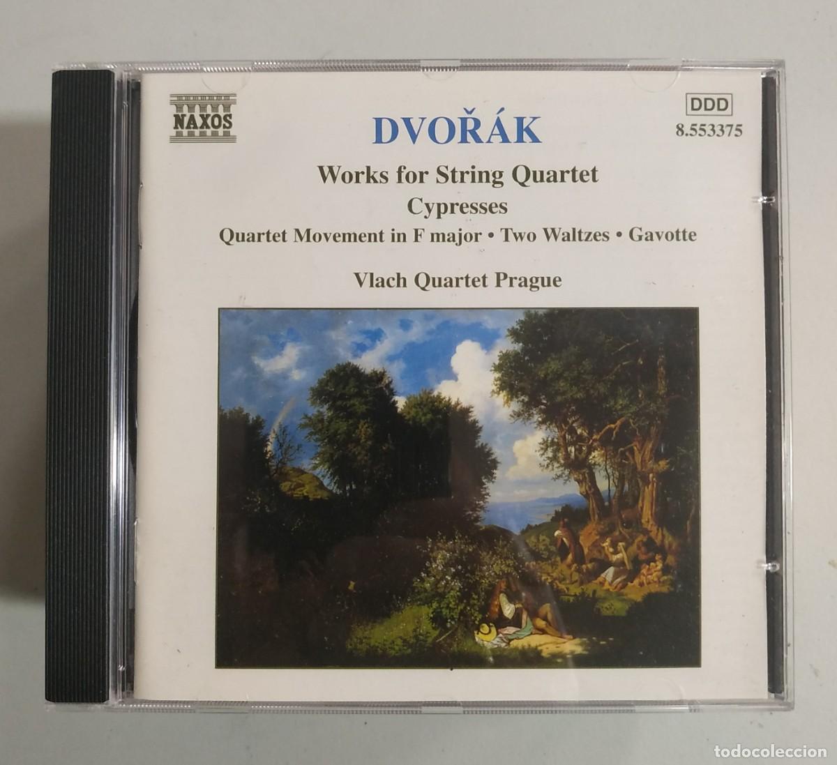 CD di Musica: CD DVORAK WORKS FOR STRING QUARTET CYPRESSES