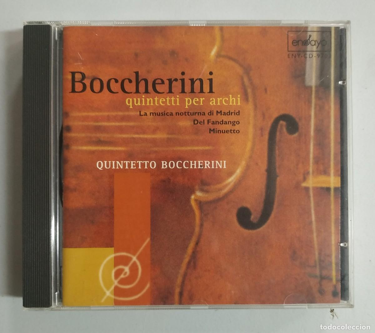 CDs de m&uacute;sica: CD BOCCHERINI QUINTETTI PER ARCHI - Foto 1