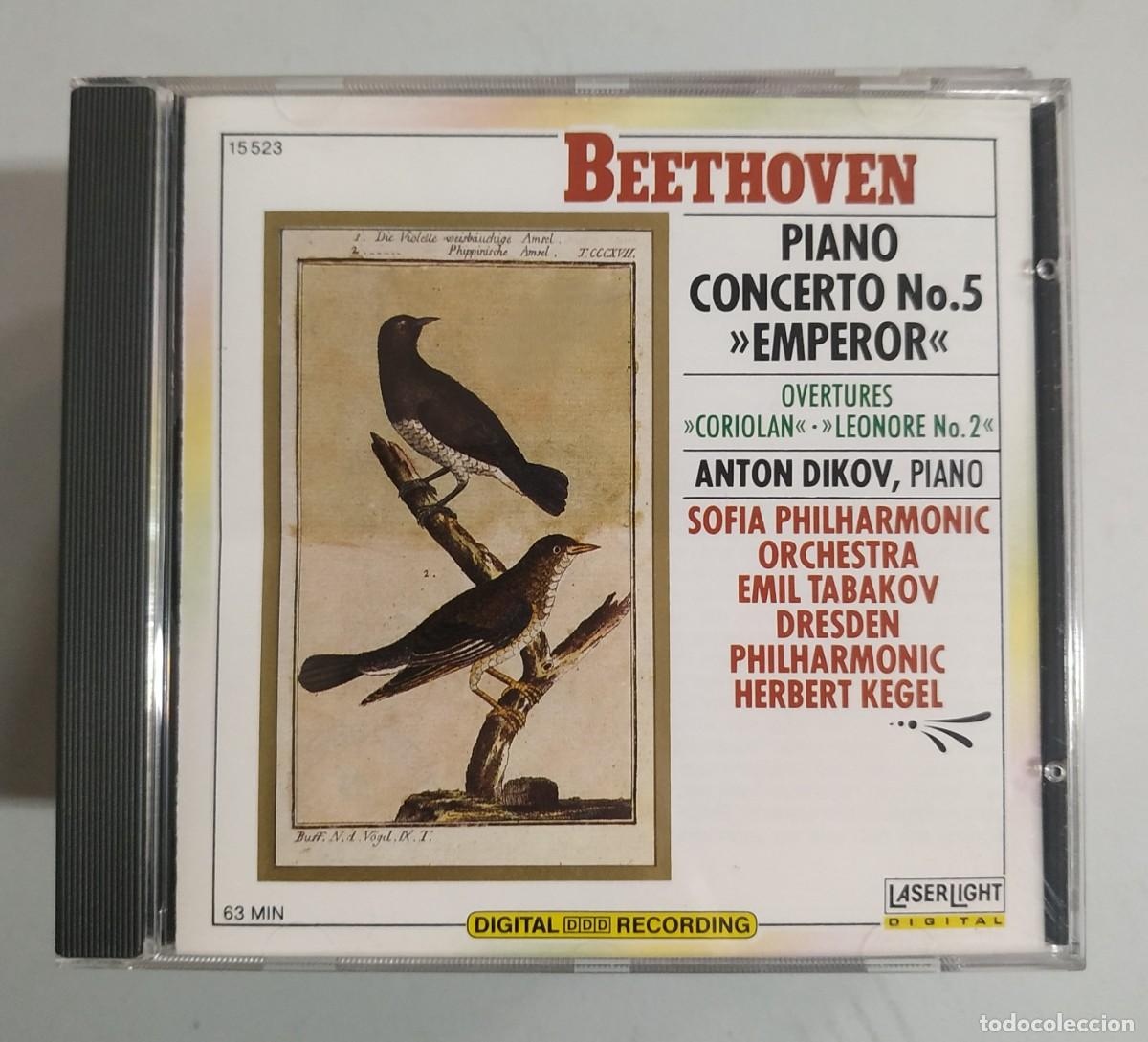 CDs de m&uacute;sica: CD BEETHOVEN PIANO CONCERTO 5 EMPEROR - Foto 1