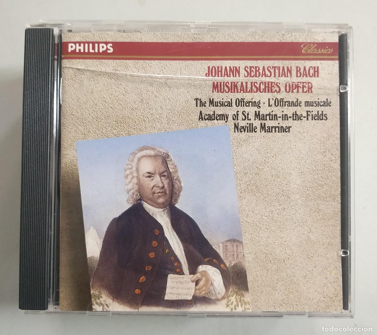 CDs de m&uacute;sica: CD BACH THE MUSICAL OFFERING - Foto 1