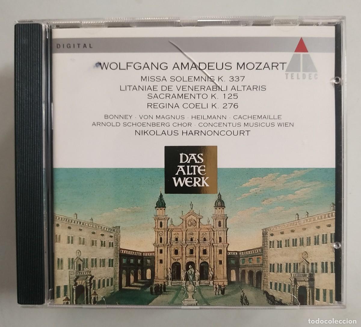 CDs de m&uacute;sica: CD MOZART MISSA SOLEMNIS - Foto 1