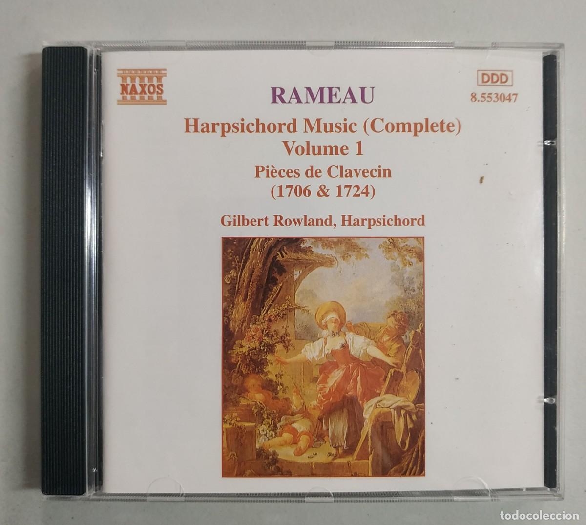 CD de M&uacute;sica: CD RAMEAU HARPSICHORD MUSIC (COMPLETE) VOLUMEN 1