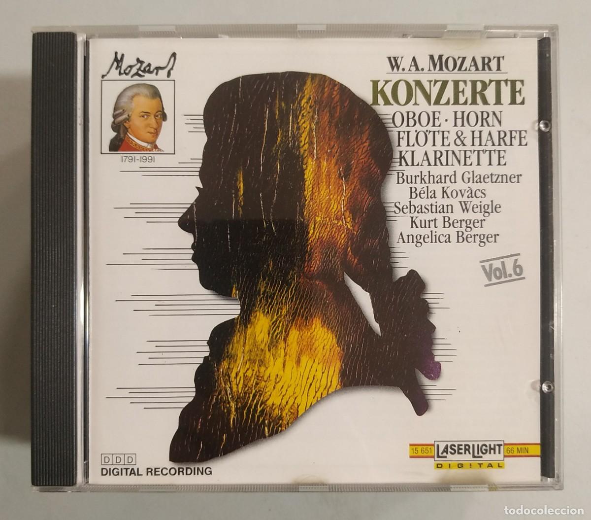 CDs de m&uacute;sica: CD MOZART KONZERTE VOLUMEN 6 - Foto 1