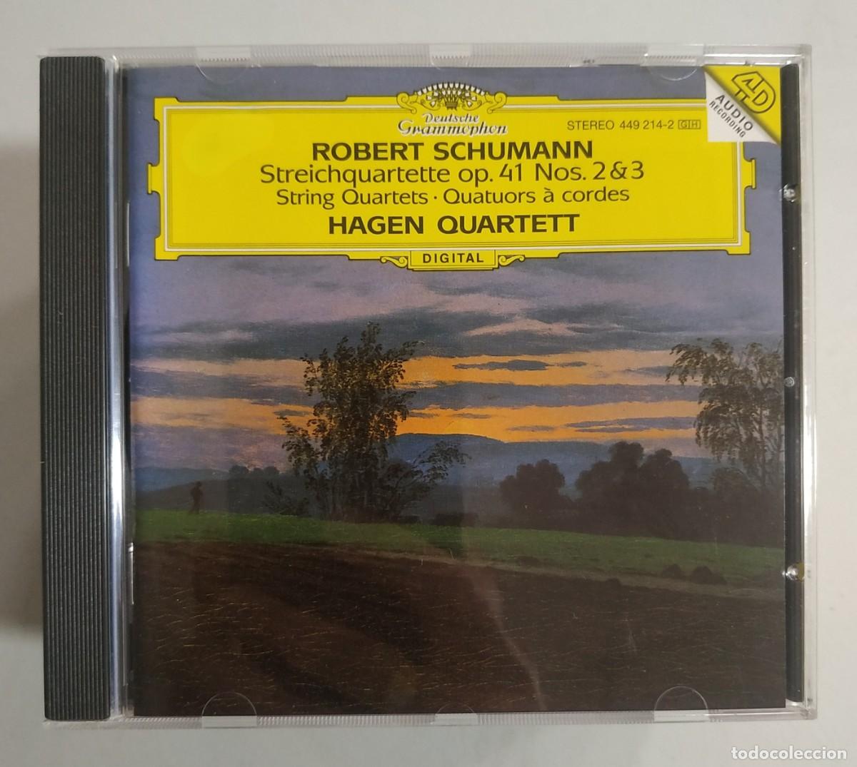 CDs de m&uacute;sica: CD ROBERT SCHUMANN HAGEN QUARTETT - Foto 1
