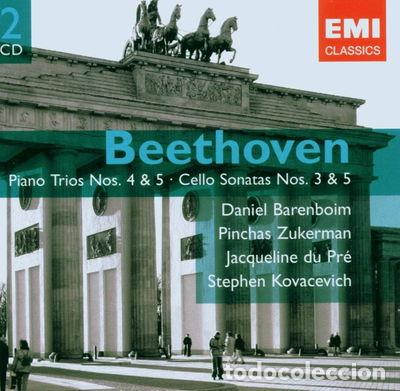 CDs de M&uacute;sica: Beethoven: Piano Trios 4 & 5, Cello Sonatas 3 & 5- 0094635080728