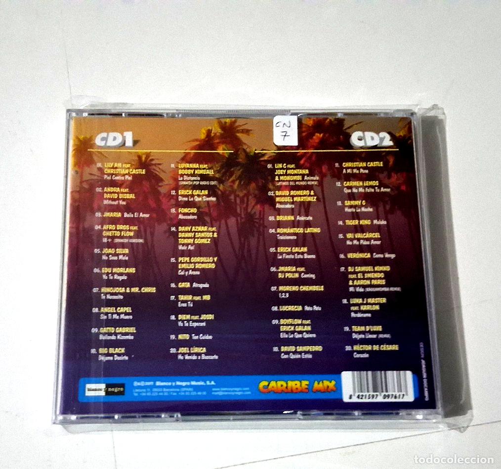 CDs de m&uacute;sica: CD &rdquo;CARIBE MIX 2017&rdquo; 2CD 40 TRACKS COMO NUEVO - Foto 2