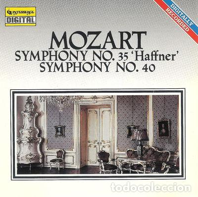 CDs de M&uacute;sica: Mozart-Symphony 35 &rdquo;Haffner&rdquo; Symphony 40- 0015095205926