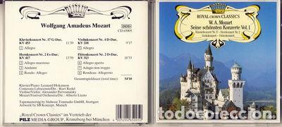 CDs de M&uacute;sica: W.A. Mozart Seine sch&ouml;nsten Konzerte Vol. 1- 4005294650050
