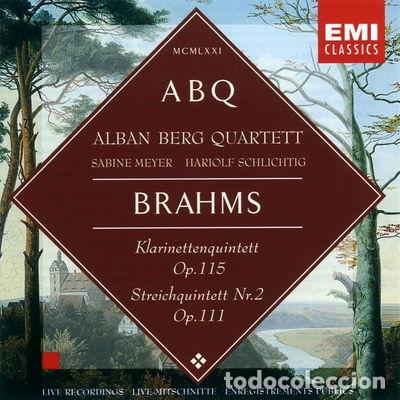 CDs de M&uacute;sica: Brahms: Klarinettenquintett, Op.115 & Streichquintett Nr. 2, Op.111- 0724355675927