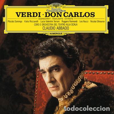 CDs de M&uacute;sica: Verdi: Don Carlo- 0028941598127