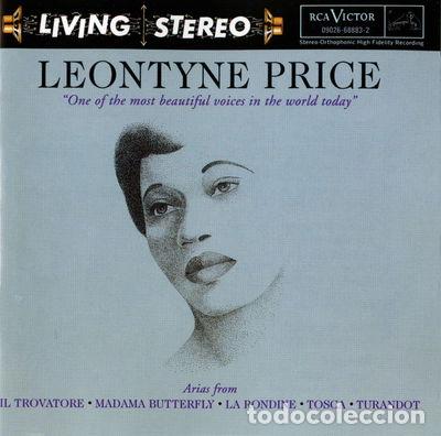 CDs de M&uacute;sica: Leontyne Price: Arias from Verdi and Puccini- 0090266888320