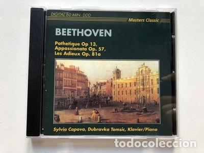 CDs de M&uacute;sica: Beethoven: Pathetique Op. 13, Appassionata Op. 57, Les Adieux Op. 81a- 8711638423728