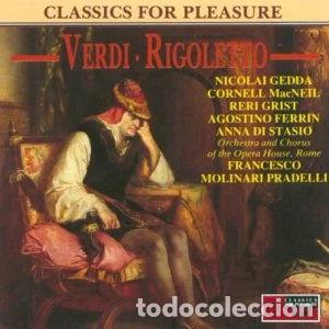 CDs de M&uacute;sica: Verdi;Rigoletto- 0077776256320