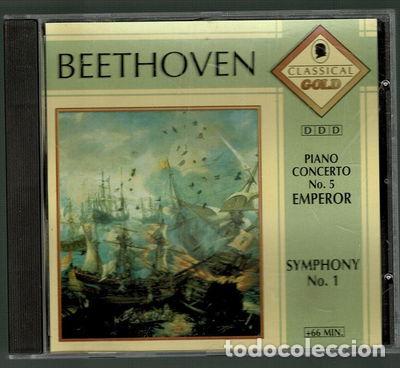 CDs de M&uacute;sica: Beethoven: Piano Concerto No. 5 Emperor / Symphony No. 1- 8712155019357