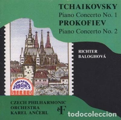 CDs de M&uacute;sica: Tchaikovsky: Piano Concerto No. 1 / Prokofiev: Piano Concerto No. 2- 8596911194423