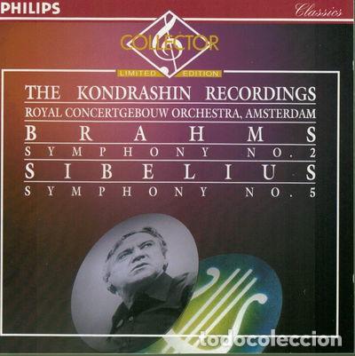 CDs de M&uacute;sica: Brahms: Symphony No. 2 / Sibelius: Symphony No. 5- 0028943827928