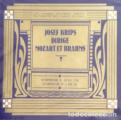 CDs de M&uacute;sica: Josef Krips Dirige Mozart Et Brahms- 3305721588217
