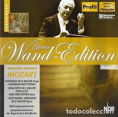 CDs de M&uacute;sica: Mozart: Serenade in D Major, Flute Concerto- 0881488500622