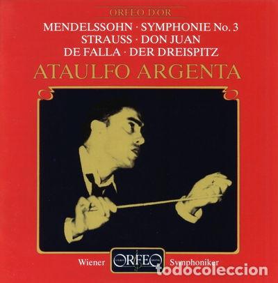 CDs de M&uacute;sica: Mendelssohn: Symphony No. 3; Strauss: Don Juan; De Falla: Der Dreispitz- 4011790277127