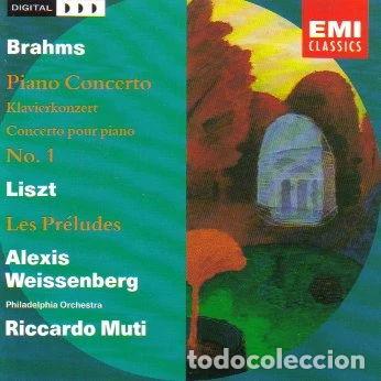 CDs de M&uacute;sica: Brahms: Piano Concerto No. 1; Liszt: Les Preludes- 0077776389929